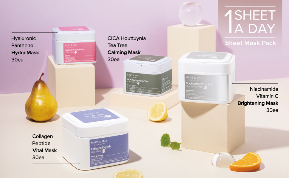 Hydra Mask – met hyaluron & panthenol (30 stuks)