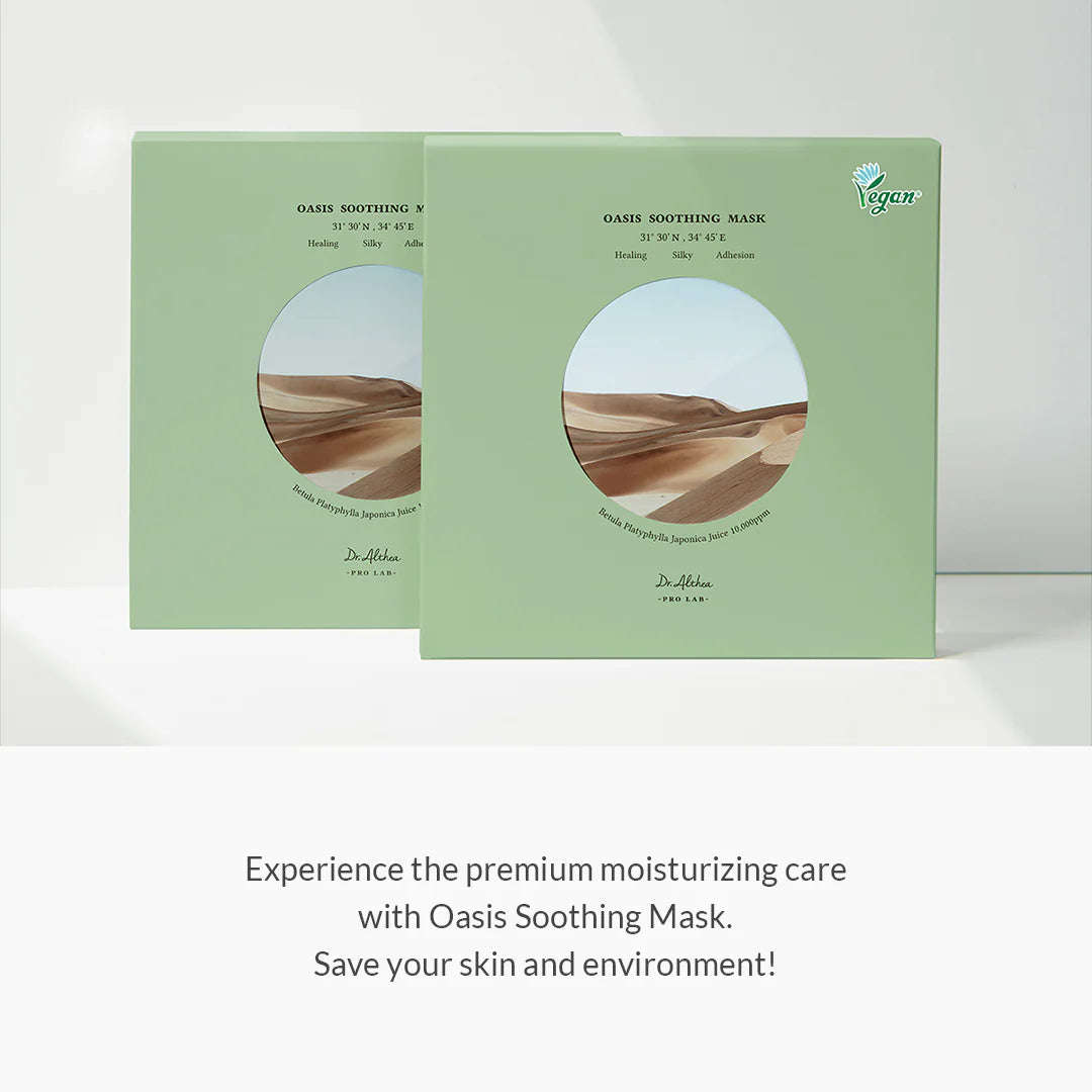 Oasis Soothing Mask – Hydraterend & Kalmerend (5 stuks)