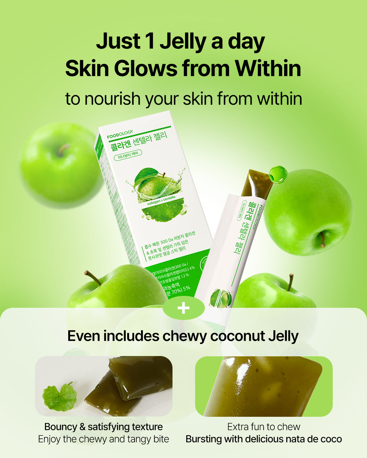 Collagen Centella Jelly - Glow Shot (10 stuks)