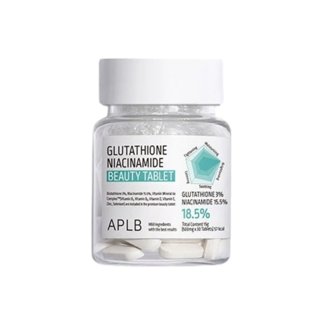 Glutathione Niacinamide Beauty Tablet - Pigment & Herstel