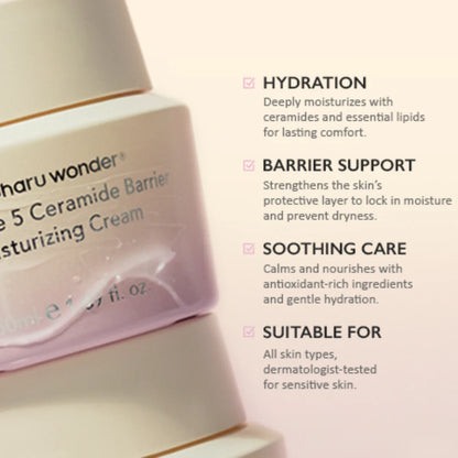 Black Rice 5 Ceramide Barrier Moisturizing Cream 50ml