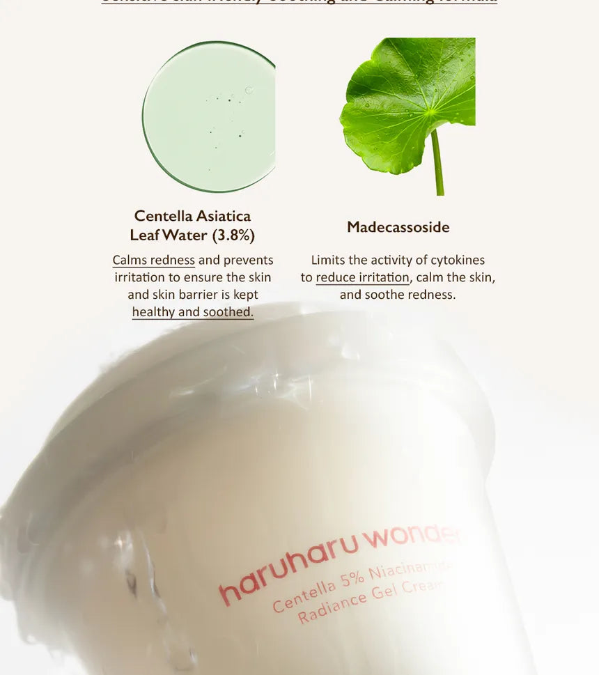 Radiance Gel Cream – Centella & Niacinamide 90g