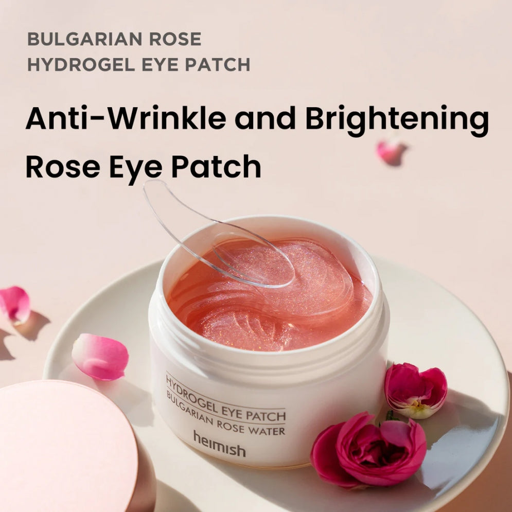 Bulgarian Rose Hydrogel Eye Patch 60ea - Hydratatie