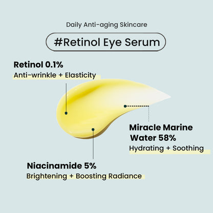 Marine Care Retinol Eye Serum 30ml - Fijne lijntjes