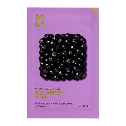 Pure Essence Mask Sheet Acai Berry 20ml