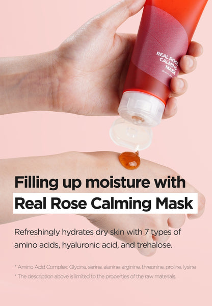 Real Rose Calming Mask – Verzachtend & Hydraterend 100ml