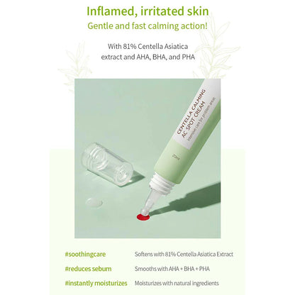 Centella AC Spot Cream – Kalmerende Crème tegen Puistjes 20ml