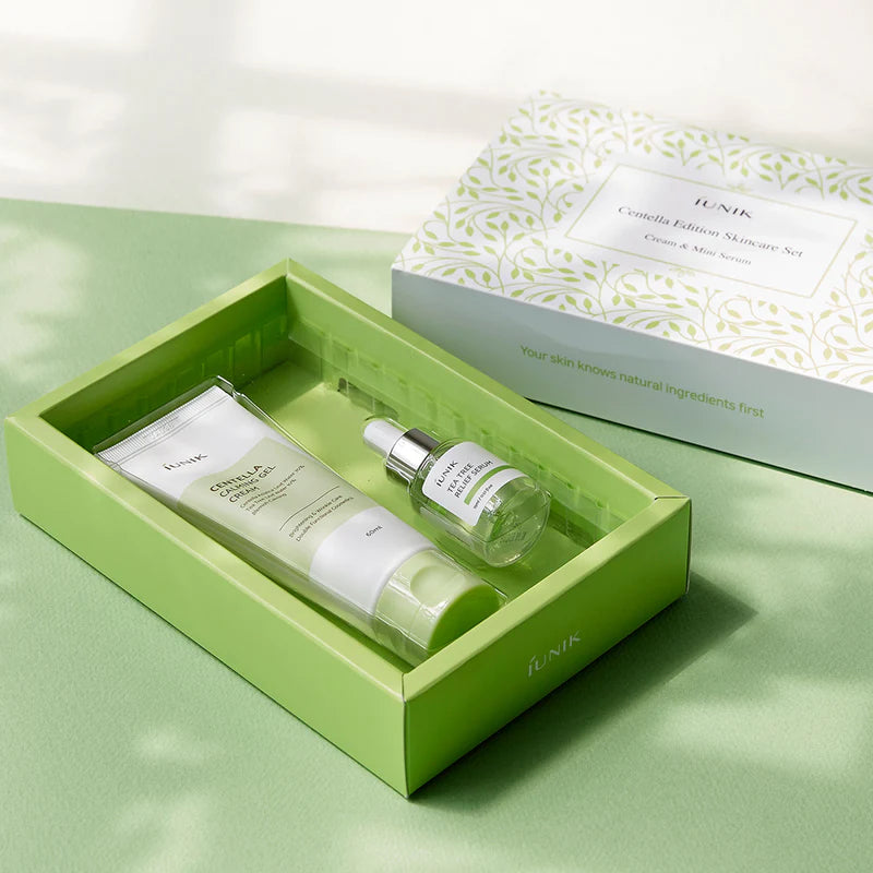 Centella Set – Kalmerende Crème & Mini Serum voor Gevoelige Huid