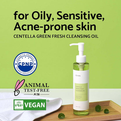 Centella Green Fresh Cleansing Oil – Kalmerende Reiniging 200ml
