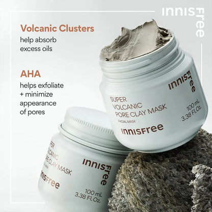 Volcanic Pore Clay Mask – Diep Reinigend & Matterend 100ml