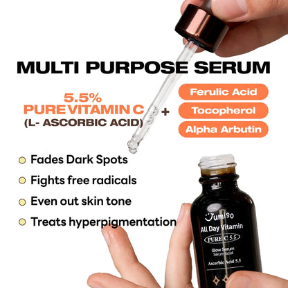 All Day Vitamin Pure C 5.5 Glow Serum – Stralende Huid 30ml
