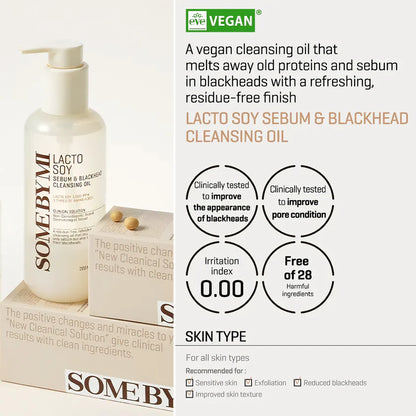 Lactosoy Sebum &amp; Blackhead Cleansing Oil 200ml