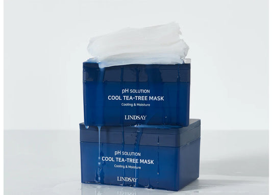 PH Solution Cool Tea-Tree Mask 300g (24sheets)