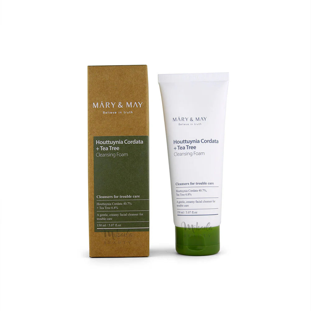 Houttuynia Cordata + Tea Tree Cleansing Foam 150ml