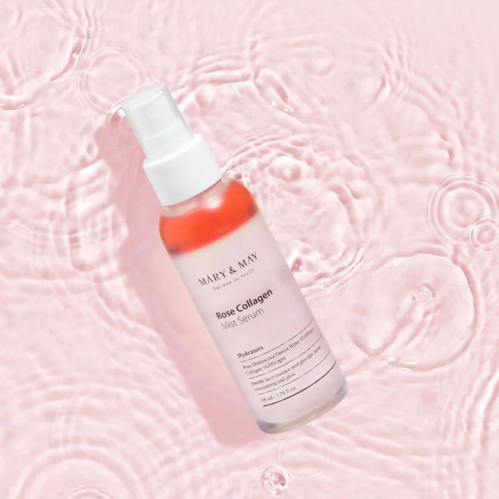 Rose Collagen Mist Serum 100ml verstevigt & hydrateert