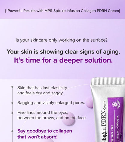 Collagen 1000 PDRN Cream 15g - Elasticiteit boost