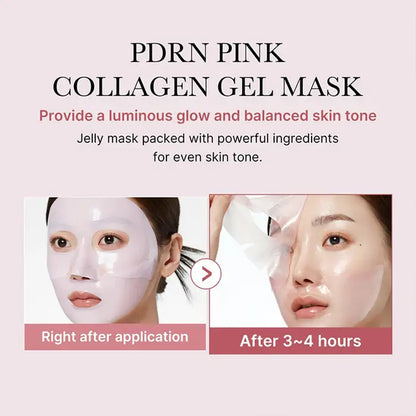 PDRN Pink Collagen Gel Mask – liftend & glow-verzorging