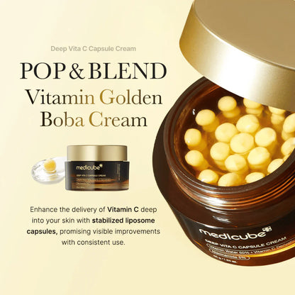 Deep Vita C Capsule Cream – verheldert & hydrateert (55g)