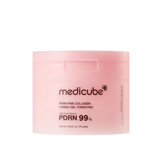 PDRN Pink Collagen Toning Gel Toner Pad (70 stuks)