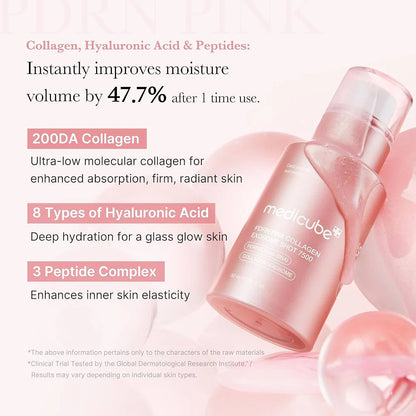 PDRN Pink Exosome Serum – glow & porieverfijning (30ml)