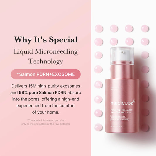 PDRN Pink Exosome Shot Serum 2000 (30ml)