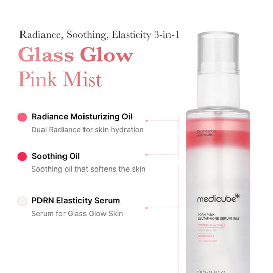 PDRN Pink Glutathione Serum Mist (100ml)