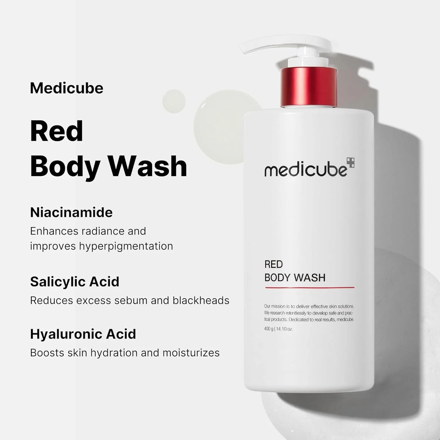 RED Acne Body Wash 2.0 400g