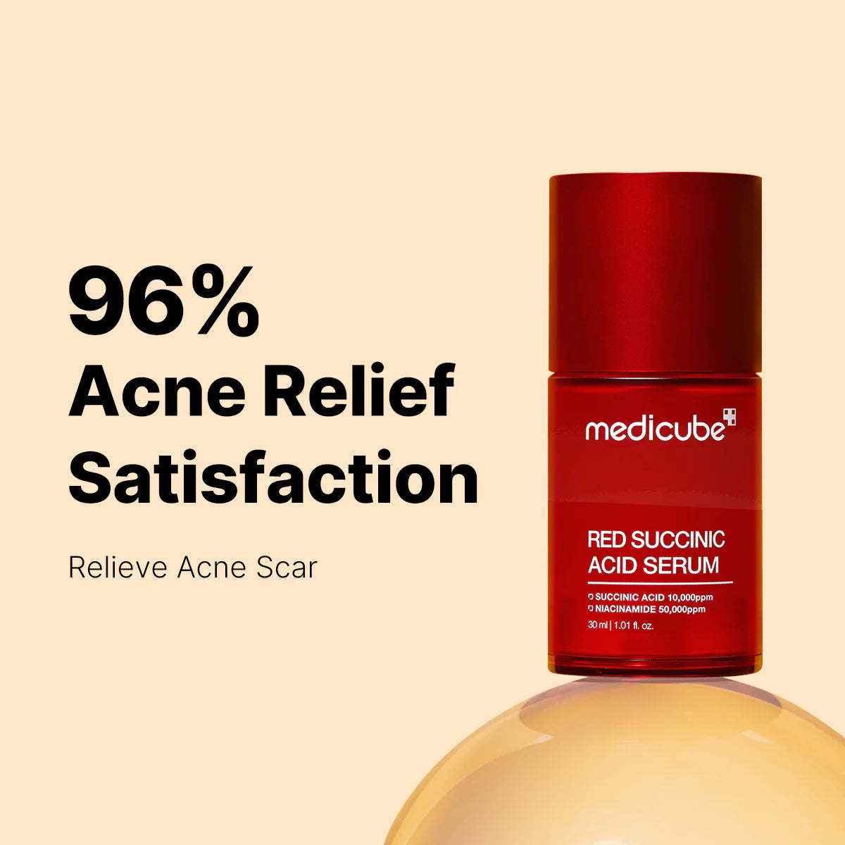 RED Succinic Acid Clarifying Serum 30ml