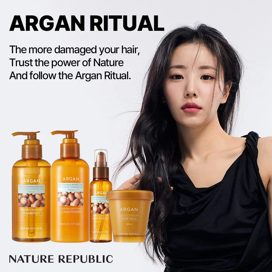 Argan Shampoo – hydrateert & herstelt droog haar (300ml)