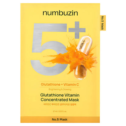 No.5 Glutathione Vitamin Concentrated Mask