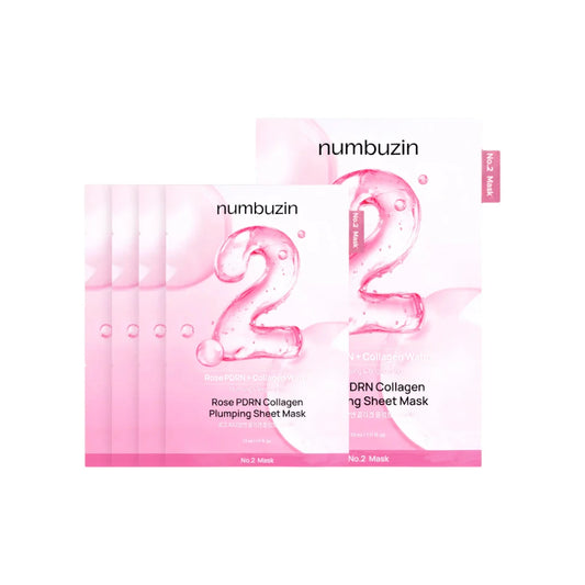 No.2 Rose PDRN Collagen Plumping Sheet Mask