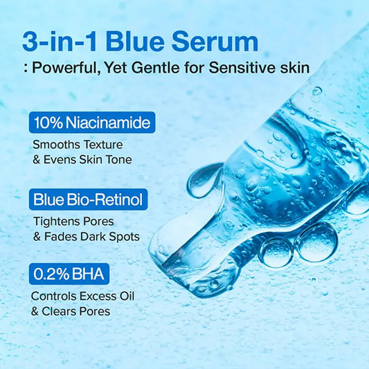 No.3 Blue Bio-Retinol Pore Refining Serum 30ml