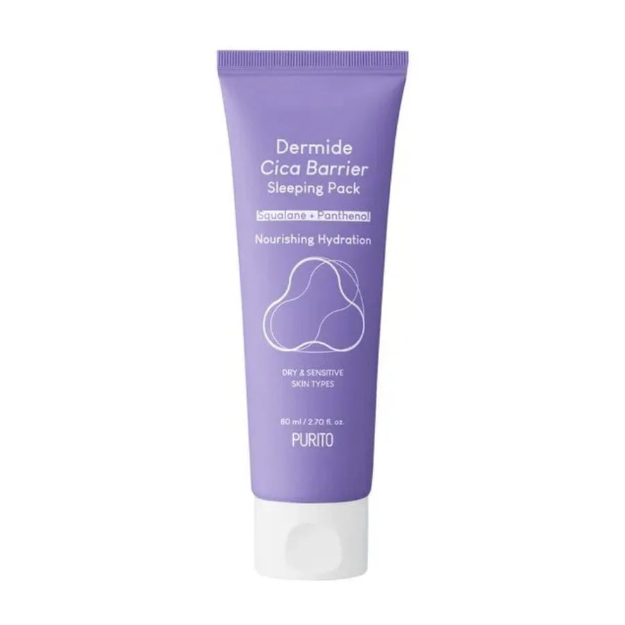 Dermide Cica Barrier Sleeping Pack 80ml - herstelt & kalmeert 's nachts