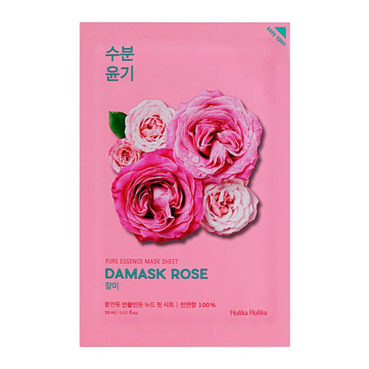 Pure Essence Mask Sheet Damask Rose 20ml