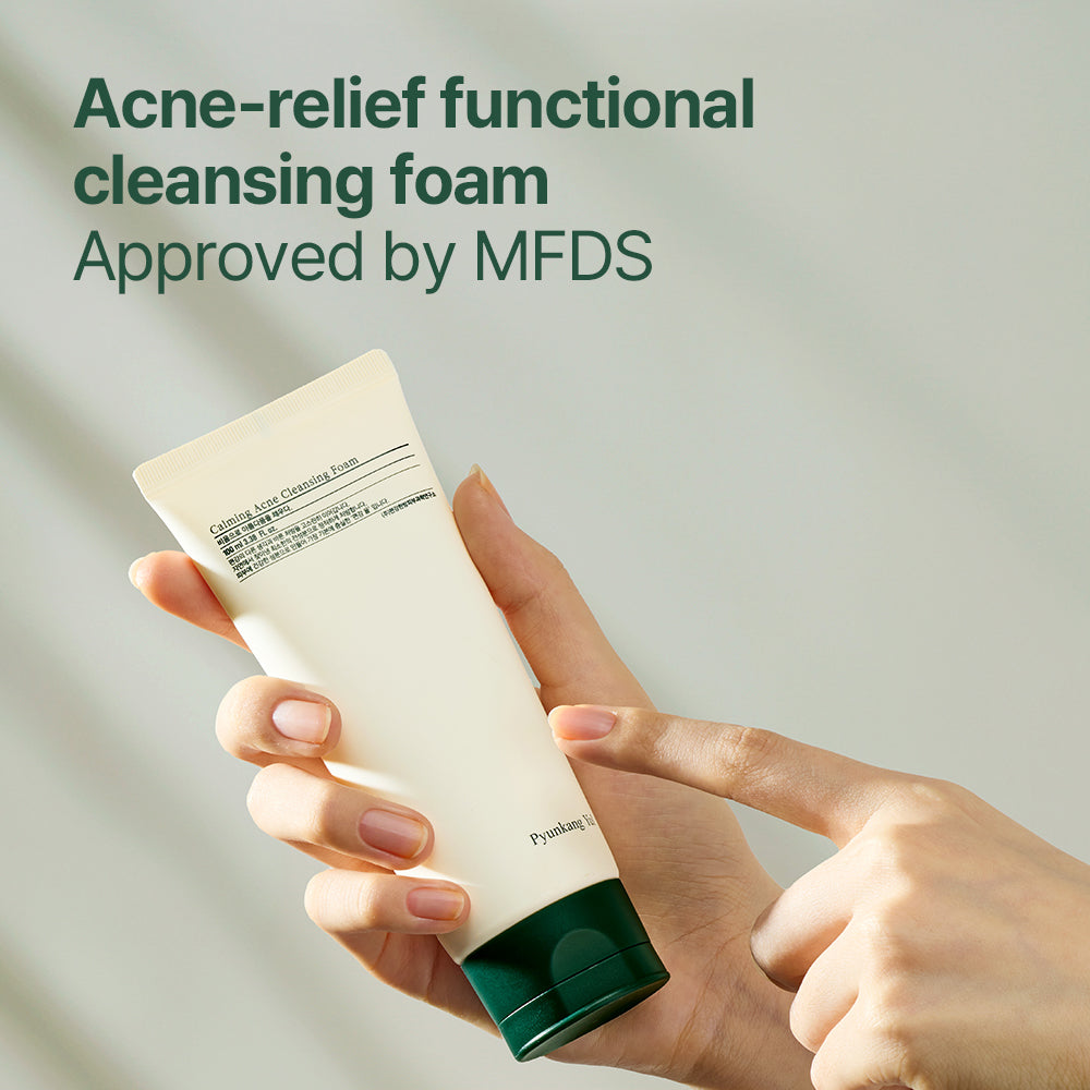 Calming Acne Cleansing Foam – reinigt & kalmeert onzuivere huid (100ml)