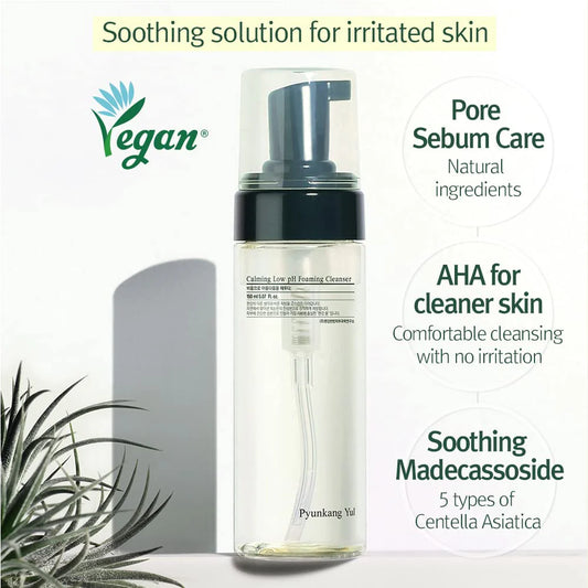Calming Low pH Foaming Cleanser – reinigt & kalmeert gevoelige huid (150ml)