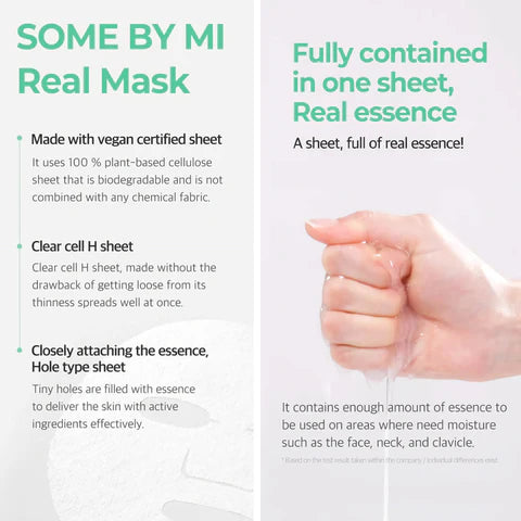 Real AHA BHA PHA Calming Care Mask