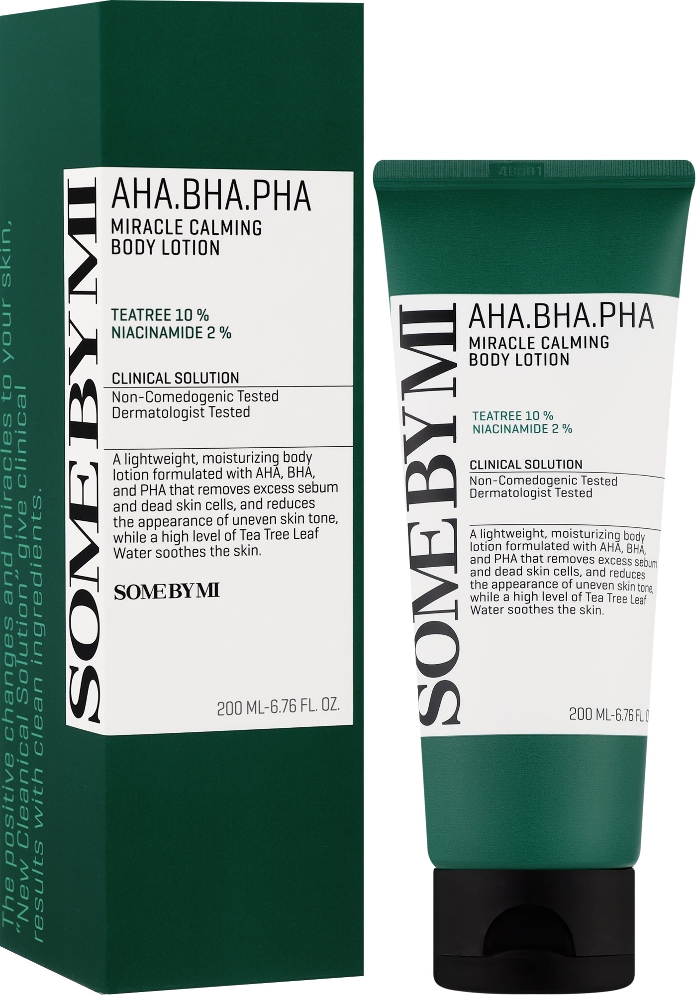 AHA BHA PHA Miracle Calming Body Lotion - Huidtextuur Reset