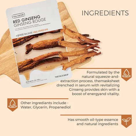Natural Mask Red Ginseng 20g