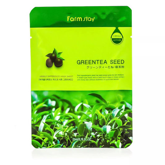 Visible Difference Mask Sheet Green Tea Seed