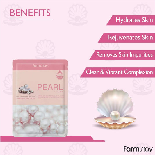 Visible Difference Mask Sheet Pearl 1ea 23g
