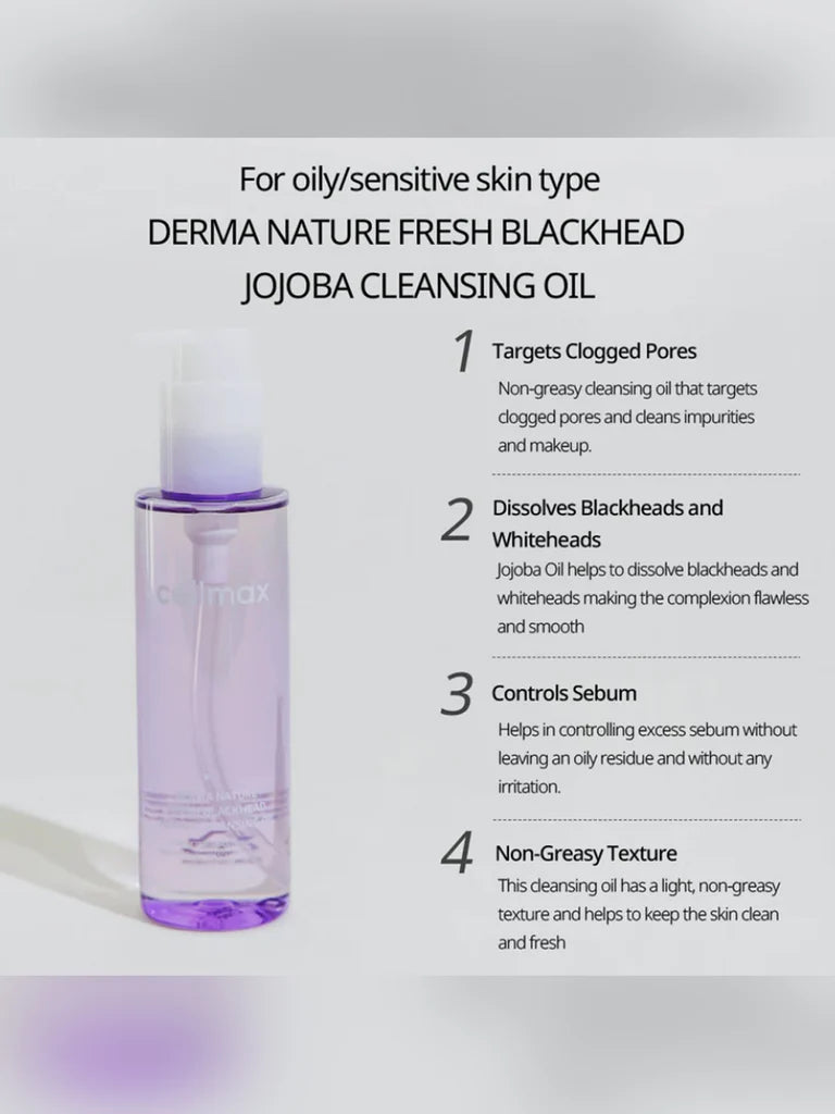 Fresh Blackhead Jojoba Cleansing Oil -Mee-eters & Glow