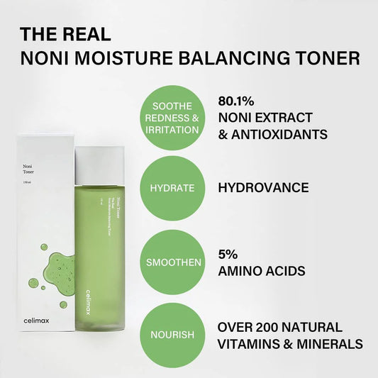 Noni Moisture Balancing Toner 150ml - Hydratatie & Balans