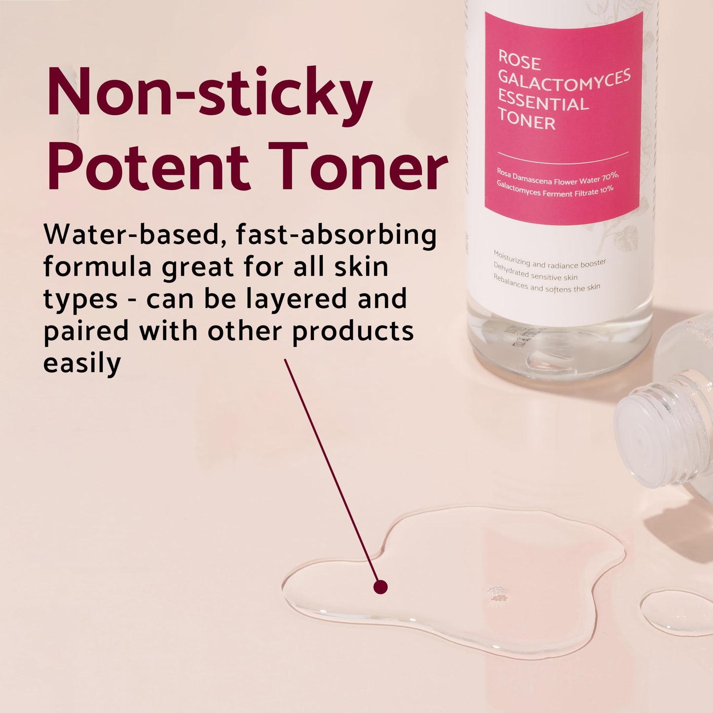 Rose Galactomyces Toner – Verhelderende & Hydraterende Toner 200ml